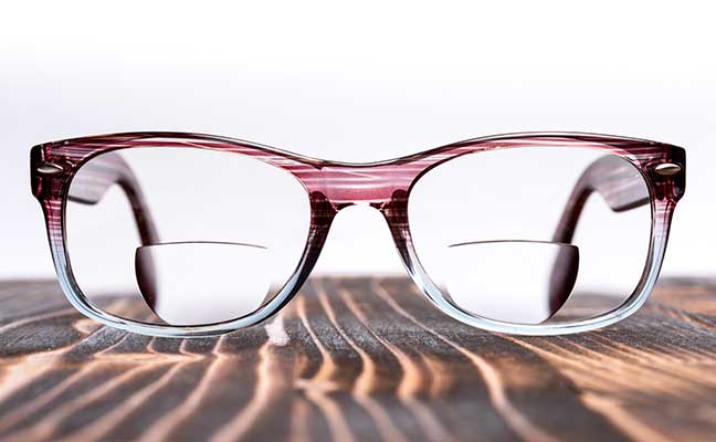 bifocal lens glasses