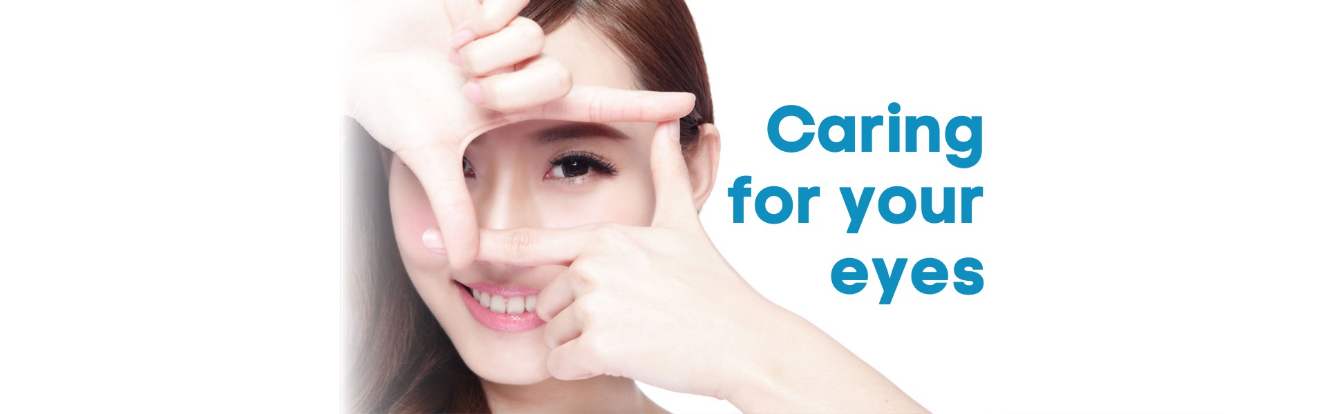 caring for your eyes banner