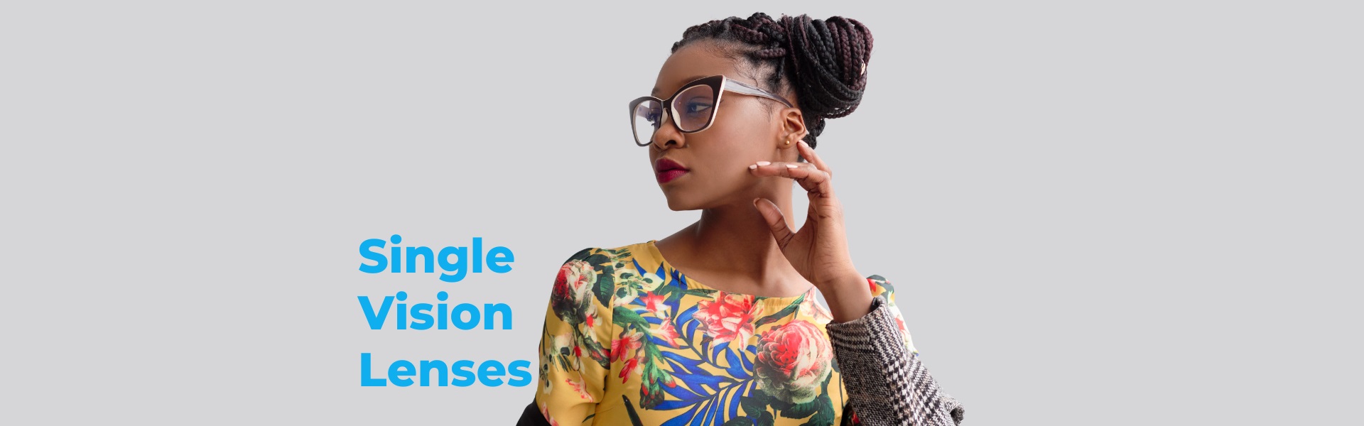 single vision lenses page header